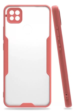 Newface Xiaomi Redmi 9c Kılıf Platin Silikon - Pembe