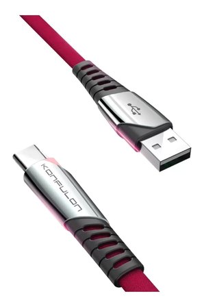 Konfulon Dc18 Type-c Kablo 1m 5a - Kırmızı