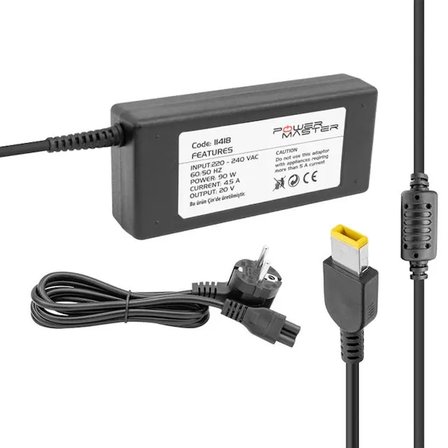 Powermaster Pm-11418 20 Volt - 4.5 Amper - 90 Watt - Usb Tip Uçlu Adaptör (lenovo Ibm Notebook)