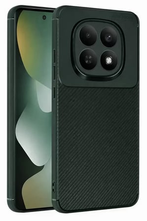 Newface Xiaomi Redmi Note  Pro g Auto Focus Karbon Kapak - Koyu Yeşil