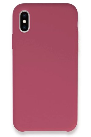Newface Apple İphone Xs Max Kılıf Lansman Legant Silikon - Fuşya
