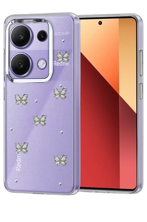 Newface Xiaomi Redmi Note 13 Pro 4g Fiyonk Desenli Kapak - Desen 9