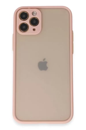 Newface Apple İphone 11 Pro Kılıf Montreal Silikon Kapak - Pembe