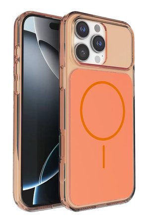 Joko Apple İphone 16 Pro Max Bruma Magsafe Kapak - Turuncu