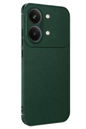 Newface Xiaomi Poco X Pro Max Auto Focus Karbon Kapak - Koyu Yeşil