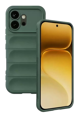 Newface Huawei Honor  Optimum Silikon - Koyu Yeşil