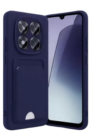 Newface Xiaomi Redmi Note  Pro g Kelvin Kartvizitli Silikon - Lacivert