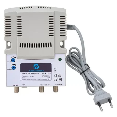 Novacom Nc-kt340 47-862 Mhz 34 Db Kablo Tv Amplifier Hat Yükseltici