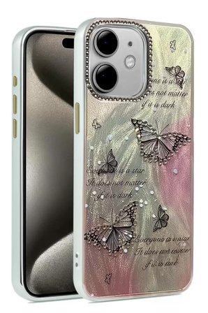 Newface Apple İphone 11 Kılıf Blade Aynalı Desenli Kapak - Desen 6