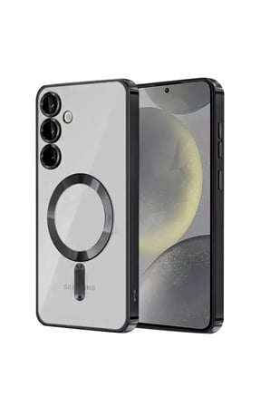 Newface Samsung Galaxy S Kılıf Kross Magneticsafe Kapak - Siyah
