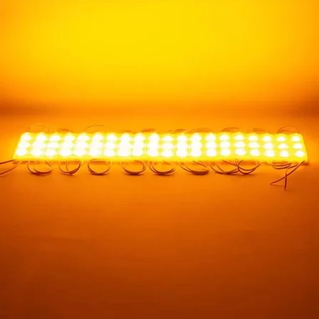 Powermaster 12 Volt 1.5 Watt Sarı 2835 69 X 16 Mm Ip65 160 – 180 Lümen 160 Derece Modül Led