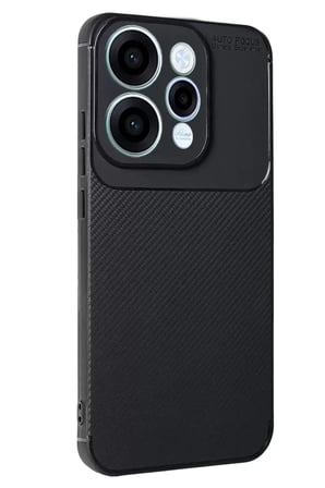 Newface Oppo Reno  Auto Focus Karbon Kapak - Siyah