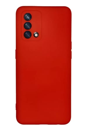 Newface Oppo A74 4g Kılıf Nano İçi Kadife Silikon - Kırmızı