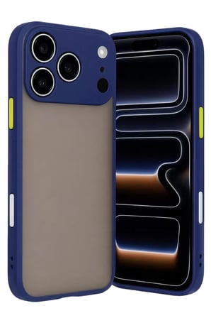 Newface Apple İphone  Pro Max Kılıf Montreal Silikon Kapak - Lacivert