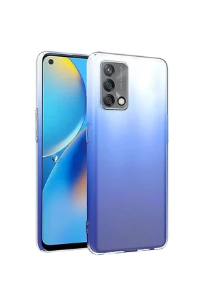 Newface Oppo A74 4g Kılıf Lüx Şeffaf Silikon