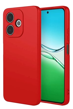 Newface Oppo A5 Pro 4g First Silikon - Kırmızı