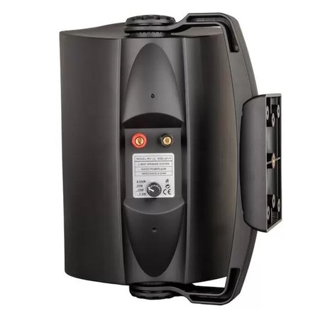 Magicvoice Mv-25 16 Cm 80w 2 Yollu Siyah Sütun Hat Trafolu Hoparlör 2'li Takım