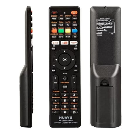 Huayu Rm-l1130 + X Plus Siyah Universal Lcd Led Tv Kumanda