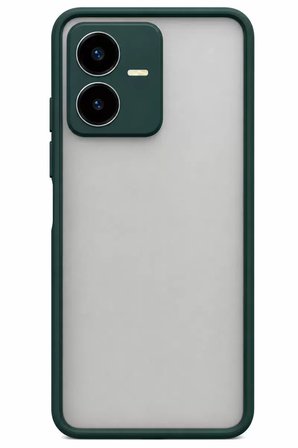 Newface Vivo Y  Kılıf Montreal Silikon Kapak - Koyu Yeşil