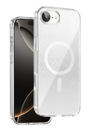 Onegif Apple İphone 17e Sora Simli Magsafe Kapak - Beyaz