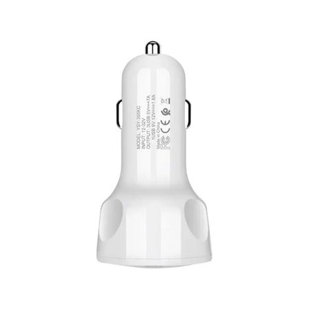 Powermaster Te-091 3xusb 3.0 Çakmaklık Hızlı Araç Şarj Cihazı