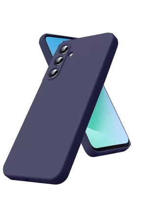 Newface Samsung Galaxy S Fe Nano İçi Kadife Silikon - Lacivert