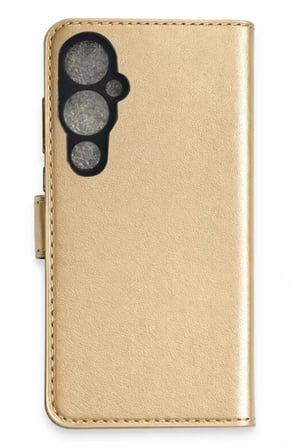 Newface Tecno Pova  Pro Trend S Plus Kapaklı Kılıf - Gold