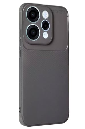 Newface Oppo Reno  Auto Focus Karbon Kapak - Gri