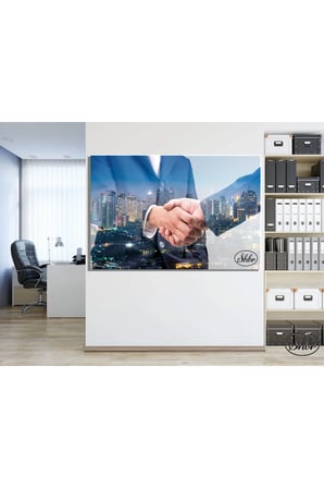 Tekli Yatay Kanvas Tablo, Emlakçı, Real Estate, İnşaat Firmaları, Dekoratif Kanvas Duvar Tablosu