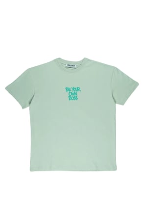 Lenithra Thomas Shelby Sırt Baskılı Unisex Oversize T-shirt Gri / M