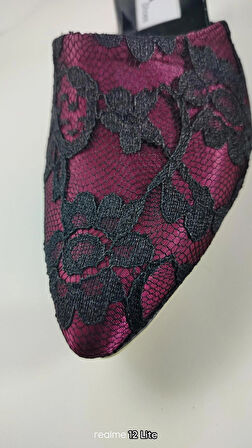 saten datel deyaylı abiye terlik