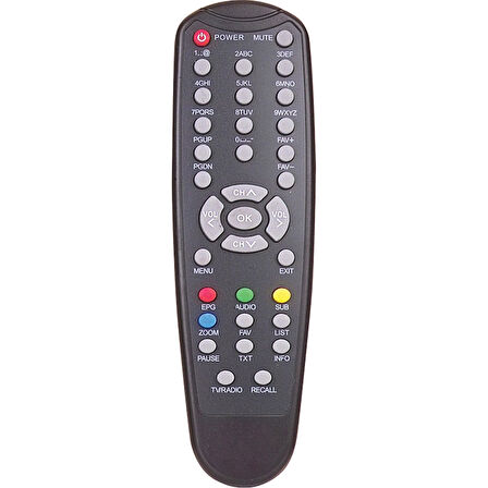 SEOUL HİREMCO F 1 * INPAX X-2007 FTA UYDU KUMANDA (6495=13203) (4593)