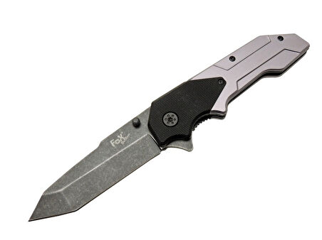 Fox A9 Gri Tanto Kamp Çakı 21cm- Yarı Otomatik