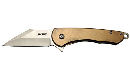 Crkt Jettison 6820 BRW Kahverengi Kamp / Outdoor Çakı 18,5cm - Yarı Otomatik, Kutulu