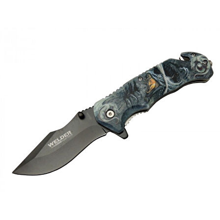 Kurtarma Çakısı 21,5 cm Yarı Otomatik