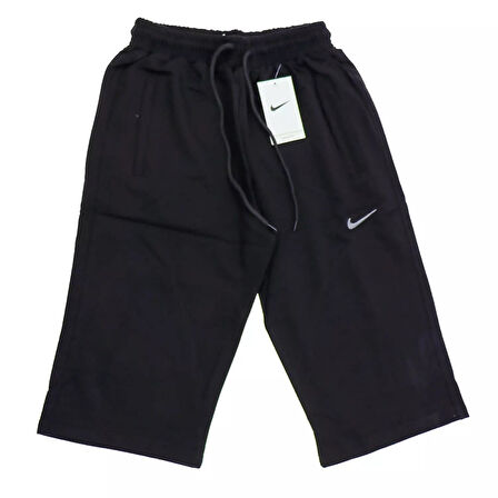 Erkek Penye Kapri Kompak Nıke Nakışlı Cepli Karışık Renk 