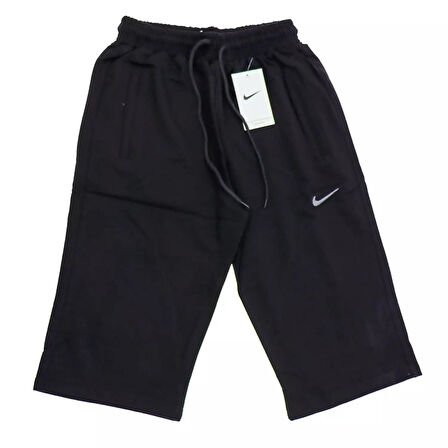 Erkek Penye Kapri Kompak Nıke Nakışlı Cepli Karışık Renk 