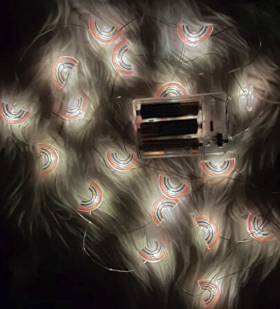 Led Işıklı Gökkuşağı Dekoratif İp