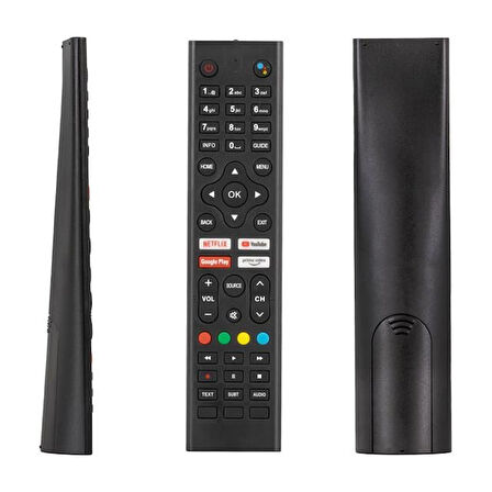 Weko Sunny Netflix-Google Play-Youtube-Prime Video Tuşlu Ses Komutlu Lcd-Led Tv Kumanda