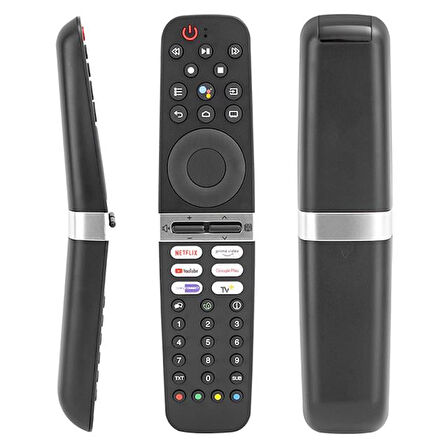 Weko Netflix-Prime Video-Beinconnect-Google Play-Youtube-Tv+ Tuşlu Mikrofonlu Ses Komutlu