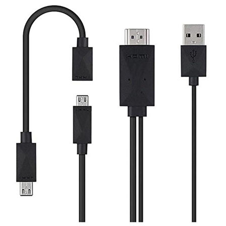 Micro Usb S2-S3-S4 Uyumlu Hdmı Çevirici Kablo