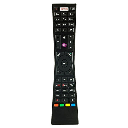 Rm-T1380 Netflix-Youtube Tuşlu Lcd Led Tv Kumandası