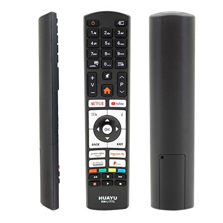 Huayu Rm-L1773 Netflix-Youtube-Prime Vide Tuşlu Universal Lcd Led Tv Kumandası