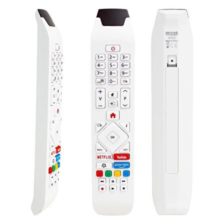 Rca343140P Youtube-Netflix-Prime Video Tuşlu Lcd-Led Tv Kumanda Beyaz