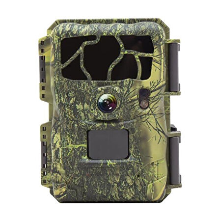 Kh-661 20 Mp 1080P 22 Led Pır Sensörlü Mini Fotokapan Kamuflaj Kamera