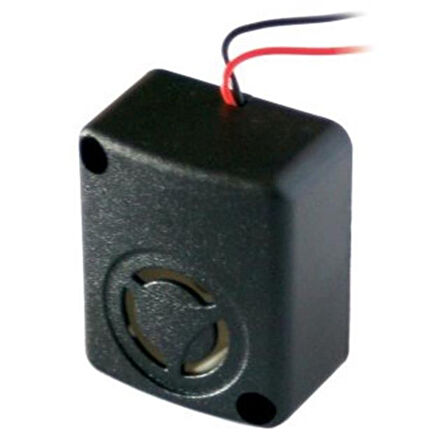 12 Volt Dc Devreli Kablolu Siren Ses Buzzer Ic-221A
