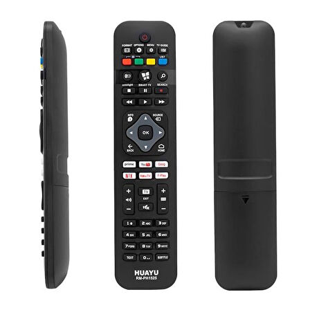 Huayu Rm-Ph1525 Netflix - Youtube- Prime Video Tuşlu Universal Lcd-Led Tv Kumanda