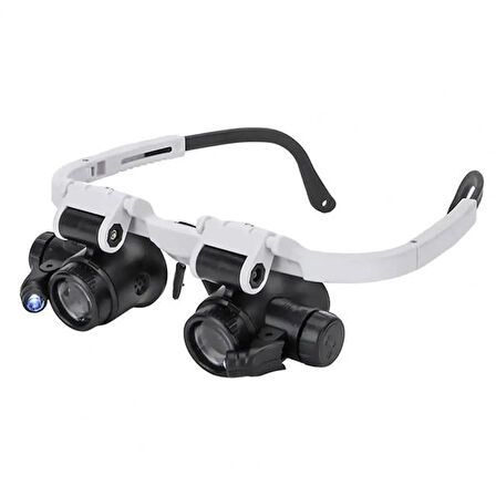 Sunup 2 Led Işıklı Pilli Büyüteçli Gözlük