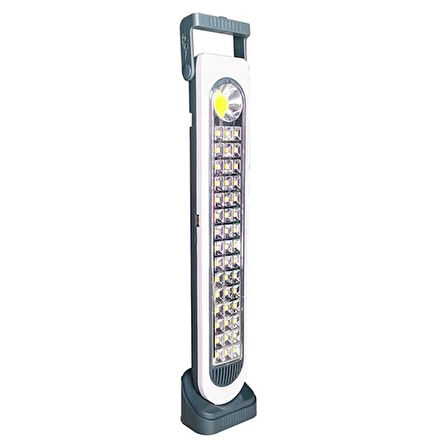 Solarlı Ve Şarjlı Işıldak 45 Ledli 45W Hel-6855T