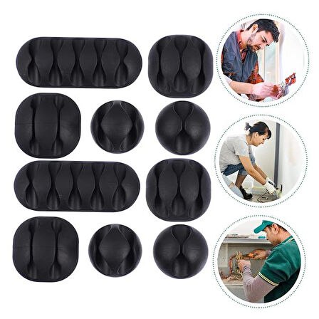 Pm-22778 10'Lu Kablo Düzenleyici Klips